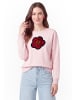 myMo Women Sweatshirt in Light Rose