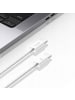 TechProtect UltraBoost USB-C Kabel 60W PD 1 m Weiß
