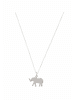 Gemshine Halskette mit Anhänger Elefant in silver coloured