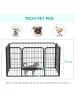 Pawhut Welpenauslauf 129B x 84T x 70H cm