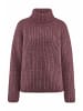 Hessnatur Rollkragen Pullover Relaxed in dunkelrot
