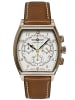 Zeppelin Herrenuhr Metropolis Chronograph Braun/Goldfarben