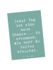 Mr. & Mrs. Panda Postkarte Spruch Motivation und Kaffee mit Spruch in Meeresbrise
