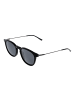 Bulget Männer Sonnenbrille Rund Schwarz