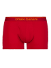 Bruno Banani Boxershort 2er Pack in Schwarz/Rot