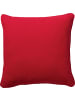 REDBEST Kissen gefüllt in rot
