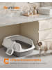 Feandrea Katzentoilette Boxal in Wolkenweiß - (B)56 x (H)23.5 x (T)42 cm