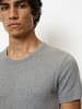 Marc O'Polo T-Shirt Iconic Rib in Grau