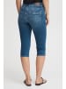 PULZ Jeans Caprihose PZTENNA HW Capri - 50207524 in blau