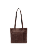 VLD VOi Leather Design City Cowboy Schultertasche Leder 29 cm braun