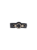 Morgan de Toi Schwarz Polyethylen High-Waist-Gürtel