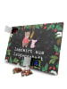 Mr. & Mrs. Panda Tee Adventskalender Landwirt Leidenschaft mit S... in Kreidetafel