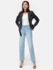 Tazzio Lederjacke "F508" - in Schwarz