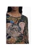 Desigual Schwarzes Polyester-T-Shirt