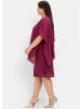 sheego Cocktailkleid in himbeere