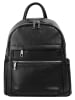 Samantha Look Rucksack echt Leder in schwarz