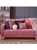 relaxdays Knotenkissen in Rosa - Ø 25 cm