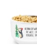 Mr. & Mrs. Panda Smoothie Bowl Pinguin Weihnachtsbaum mit Spruch in Weiß