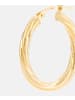 Vanlere Creolen aus 375 Gelbgold