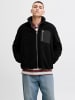 Jack & Jones Teddyfell Jacke in Black