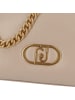 Liu Jo Lapuffy Shopper Tasche 40 cm in dark sand
