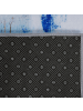 Beliani Kurzflor ADAPAZARI in Bunt/Weiß/Blau - (W) 140 x (H) 0.5 x (L) 200 cm