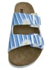 Dogo Stella Sandalen - Daisy Stripes 41 in Blau