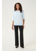 CULTURE Strickpullover CUannemette Relaxed fit in Cashmere Blue Stripe