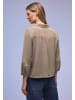 Street One Langarmbluse in light terra mocha