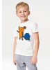 Logoshirt T-Shirt Sendung mit der Maus - Maus & Elefant in altweiss