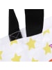 Mr. & Mrs. Panda Tote Bag Einhorn Pupsen mit Spruch in Weiß