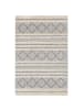 freundin HOME COLLECTION Flachgewebe Teppich Safi Creme Grau