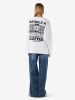 Noisy may Langarmshirt in Bright White 1