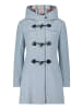 Gil Bret Dufflecoat mit Kapuze in Bright Blue Melange