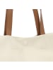 Lacoste Heritage Canvas Shopper Tasche 40 cm in natural tan