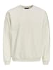 Jack & Jones Basic Sweater Plus Size Sweatshirt Übergröße Pullover JJEBASIC in Hellgrau
