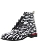 Mustang Schnürstiefelette in weiss