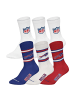 NFL Socken 6er Pack in Buffalo Bills/Weiß