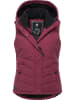 ragwear Steppweste Hesty in Wine25