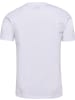 Hummel T-Shirt "Hmlelemental Logo Cotton Tee" in Weiß