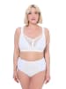 Ulla Popken BH in schneeweiß