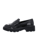 Regarde le Ciel Plateau Slipper in Schwarz