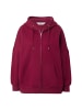 Studio Untold Sweatjacke in weinrot