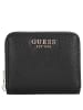 Guess Laurel II SLG Small Zip Around S - Geldbörse 3cc 11 cm (garnet) in schwarz