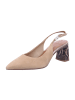 Tamaris Slingpumps in TAN COMB