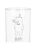 Mr. & Mrs. Panda Blümchentailglas Bär Geburtstag mit Spruch in Transparent