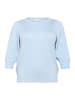 KAFFE curve Strickpullover KCloni in Soft Chambray
