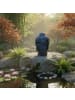 relaxdays Buddha-Kopf in Anthrazit - 55 cm