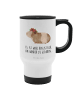 Mr. & Mrs. Panda Trinkbecher Meerschweinchen Weisheit mit Spruch in Weiß