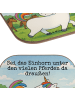 Mr. & Mrs. Panda Tassenuntersetzer Einhorn Stolzieren Design mit... in Weiß